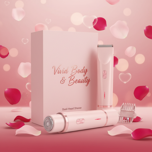 Custom Branded Valentine's Dual-Head Shaver